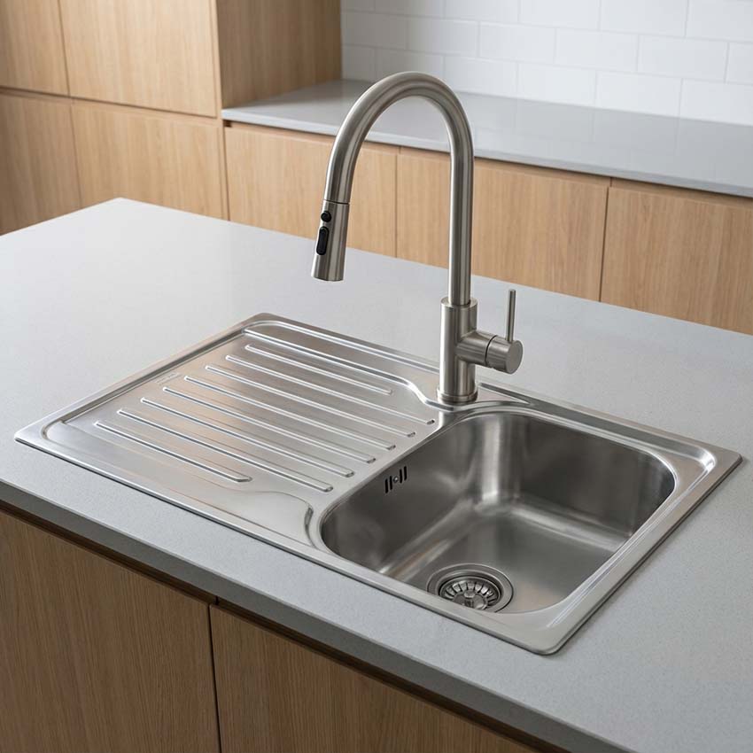 Évier Franke Antea inox 86x50cm