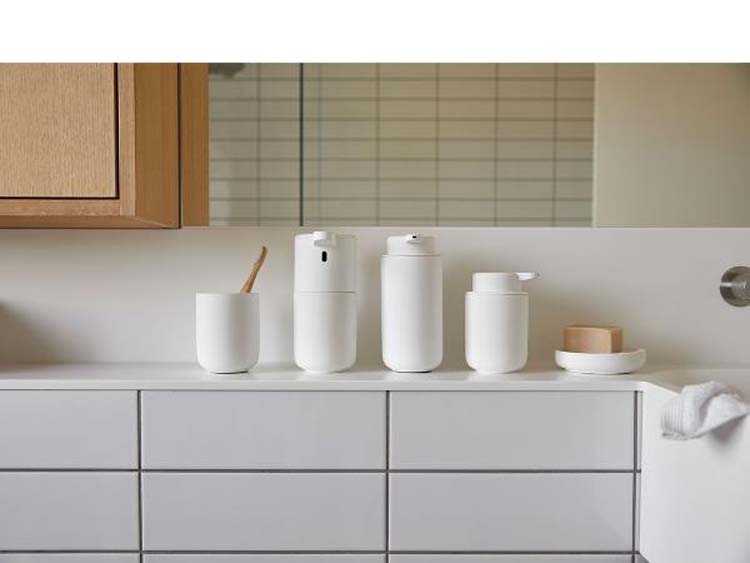 Zeepdispenser Zone Denmark Ume keramiek wit 250ml