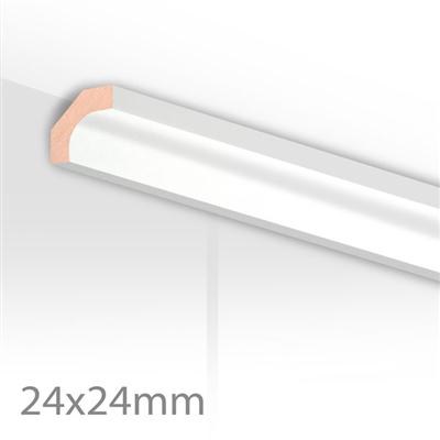 Hollat MDF 24mmx24x2600mm - Superwit mat