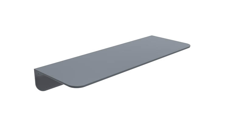 Planchet pour douche Safia anthracite