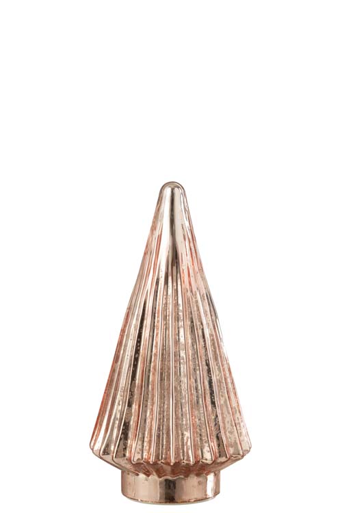Kerstboom glas roze led large 24 cm Kerstboom glas roze led large 24 cm
