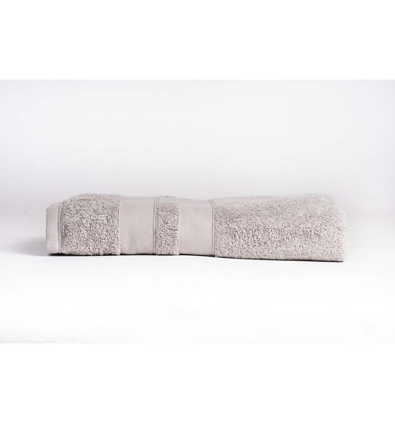 Serviette de douche Cosibel en coton beige 100x150cm