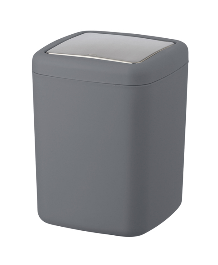 Afvalemmer Wenko Barcelona 8,5L antraciet