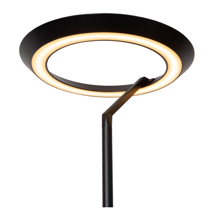 Vloerlamp - Ø 28 cm - Dimbaar - 21W - 2700K - Zwart