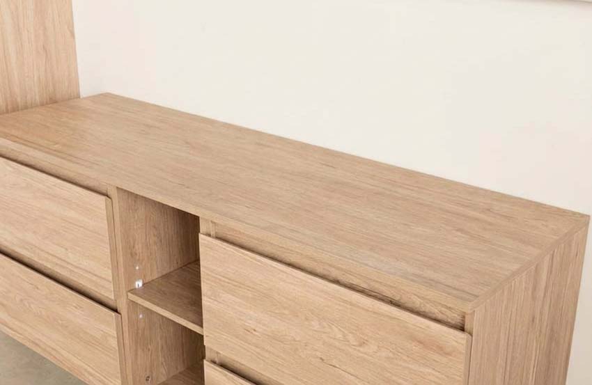 Badkamermeubel Bella eik 150cm