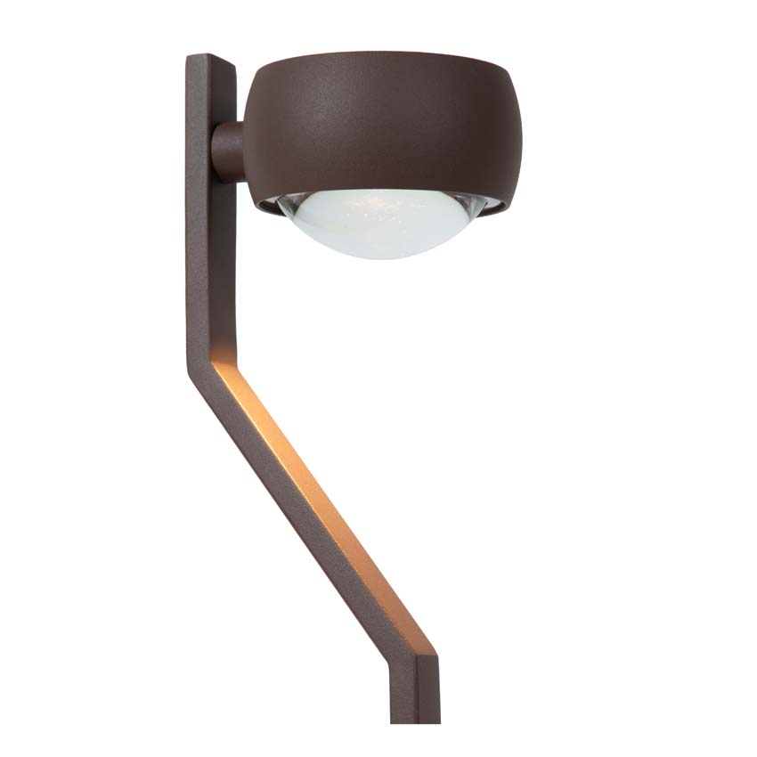 Borne extérieur Aro - rouille - 1x9W - 2700K - IP54