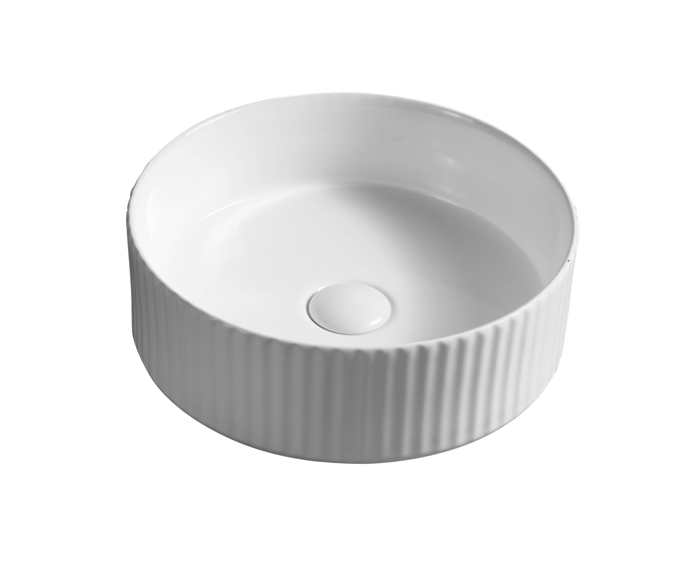 Vasque à poser Gadot blanc mat 36cm