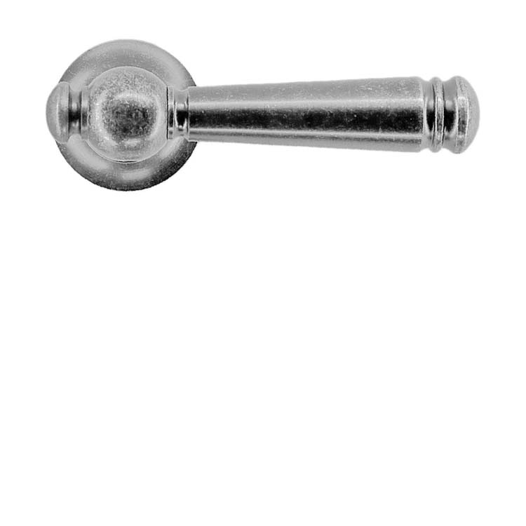Poignée de porte pro calabria vieil argent sans rosace