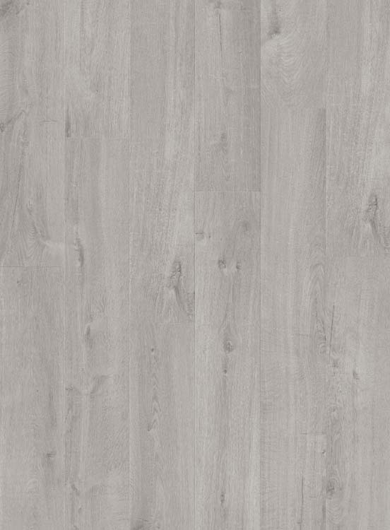 Sol vinyle Quick-Step Bloom planche 6mm chêne gris froid coton gris clair 149,4x20,9cm avec sous-couche Sol vinyle Quick-Step Bloom planche 6mm chêne gris froid coton gris clair 149,4x20,9cm avec sous-couche