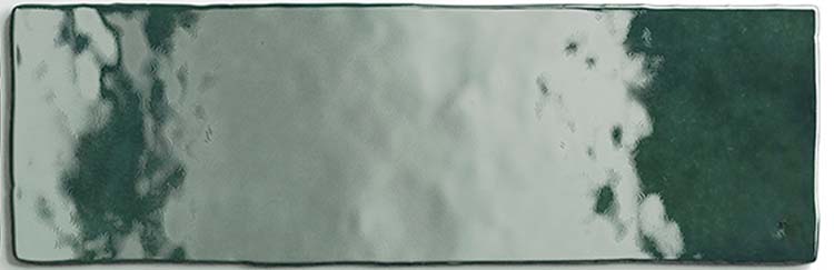 Échantillon carrelage mural Alisa rectangulaire vert