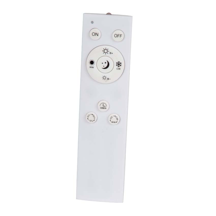 Lucide Essential Elly - Plafonnier - LED dimmable - CCT - 1x24W 2700K/4000K - Opalin