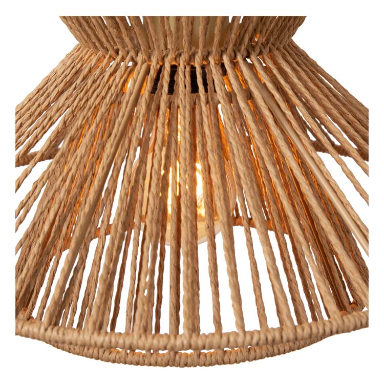 Lucide TASMAN - Suspension - 3xE27 - Naturel