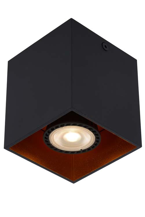 Spot plafond - 1xGU10 - Noir