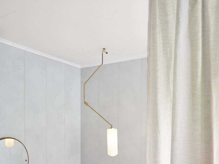 Panneau mural et de plafond MDF Everest white 18,5x130x0,8cm