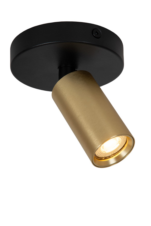 Spot plafond Zen - or mat / laiton - Ø10cm - GU10