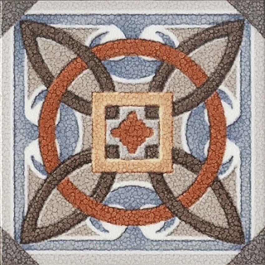 Vloer- en wandtegel Burano patroontegel multicolor 20x20cm