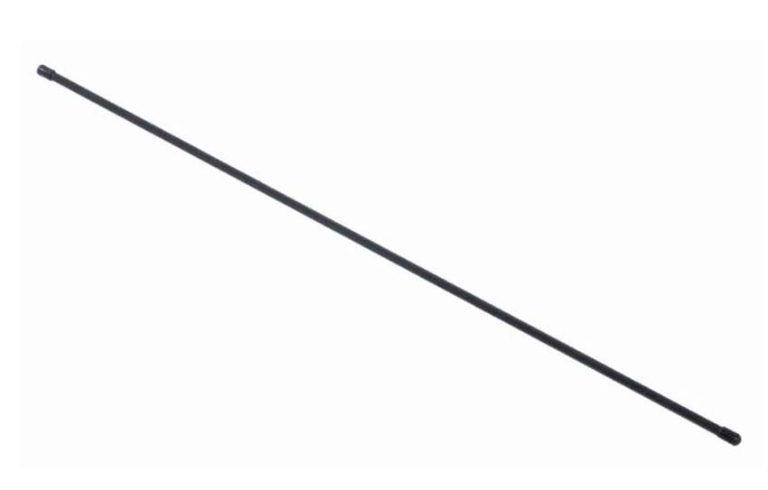 Spanstaaf Giardino met dop metaal zwart 1,25m 8mm