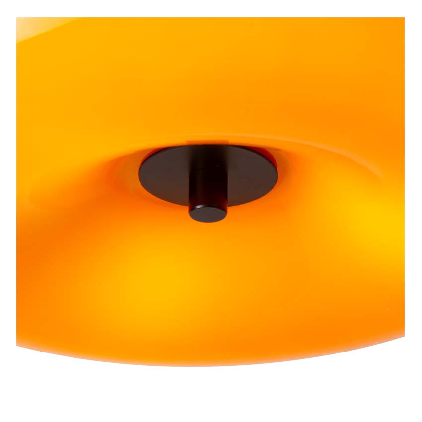 Lucide SENTINO - Plafonnier - Ø 30 cm - 3xG9 - Orange