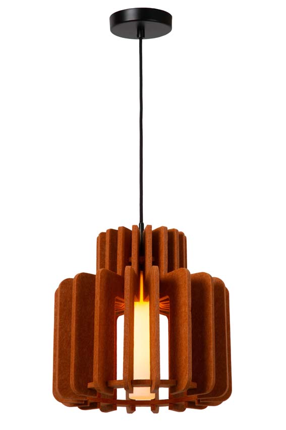 Lucide ROLLO - Hanglamp - 1xE27 - Terracotta