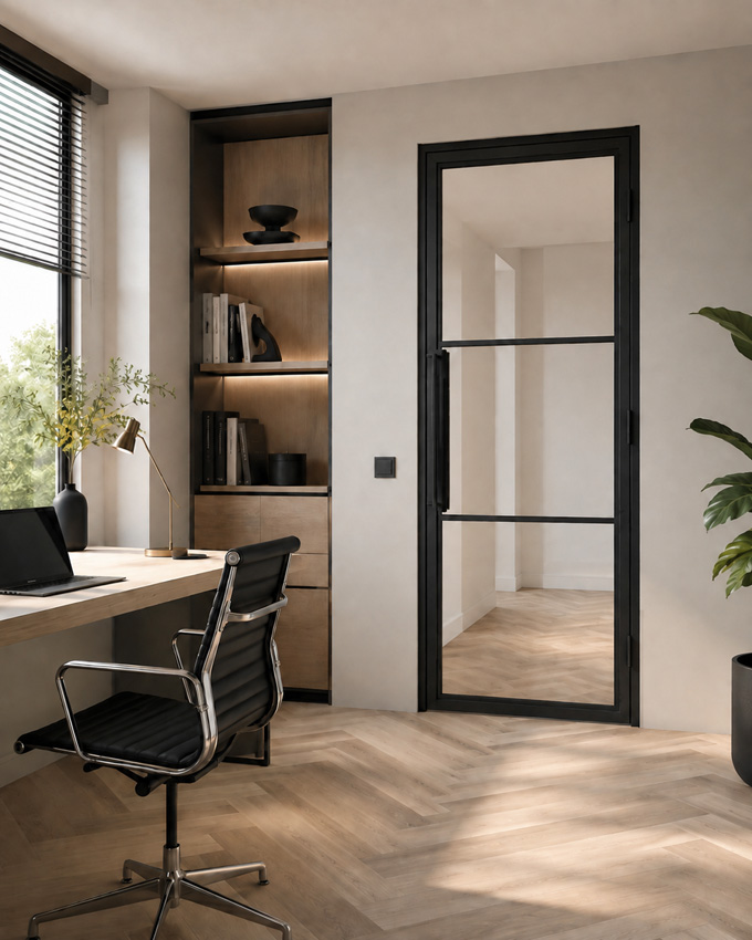 Porte intérieure Fer forgé 3W Tara 980 x 2349 mm Gauche