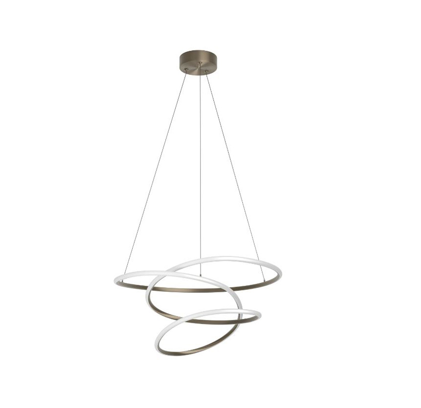 Suspension - bronze - Ø58xH110cm - LED - 1x27W - 2700/4000/6500K - CCT