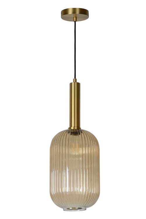 Lucide MALOTO - Suspension - Ø 20 cm - E27 - Ambre Lucide MALOTO - Suspension - Ø 20 cm - E27 - Ambre