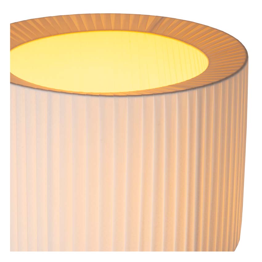Lucide FOLD - Lampadaire - Ø 45 cm - 1xE27 - Blanc