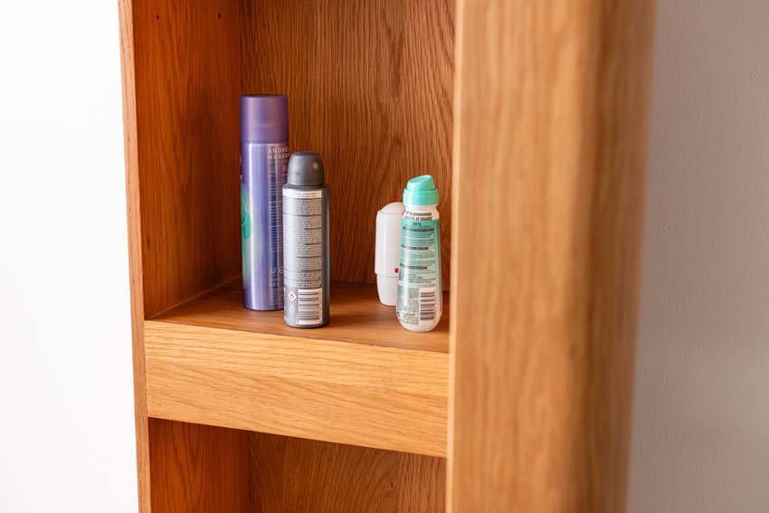 Kolomkast Floris eik hangend 170x40x35cm Kolomkast Floris eik hangend 170x40x35cm