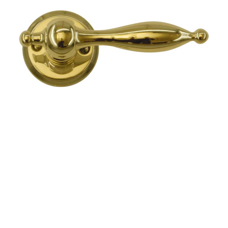 Poignée de porte adria cuivre sans rosace