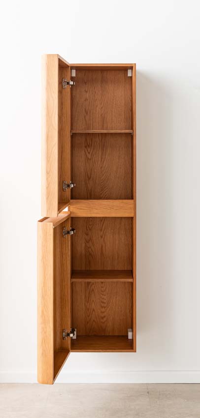 Kolomkast Floris eik hangend 170x40x35cm Kolomkast Floris eik hangend 170x40x35cm