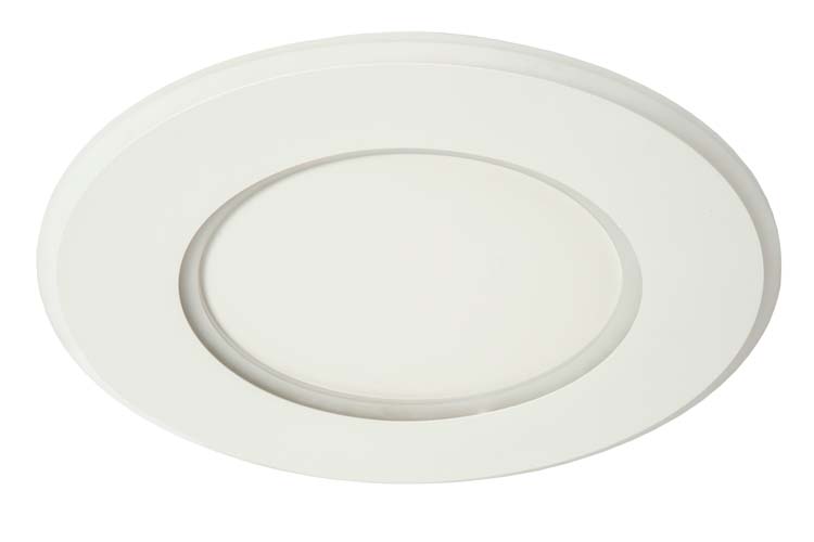Lucide AXELLE - Plafonnière - Ø 39,6 cm - LED Dimb. - 1x24W 2700K - 3 StepDim - Wit