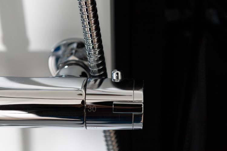 Doucheset Sara thermostatisch chroom