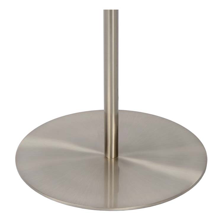 Lucide ANSELMO - Lampadaire - Ø 25 cm - 9W 3000K - Chrome Dépoli