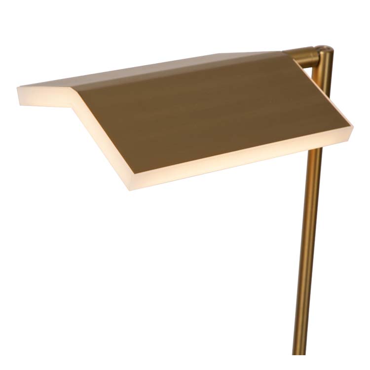 Staande lamp - goud - H134cm - LED - 12W - 2700/4000K