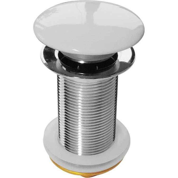 Wastafelplug 5/4M chroom