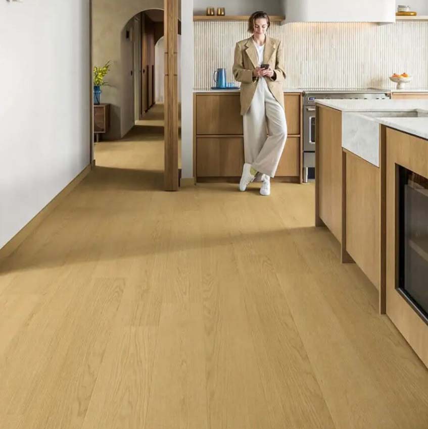 Stratifié Quick-Step Impressive Ultra 12mm chêne dune 138x19cm