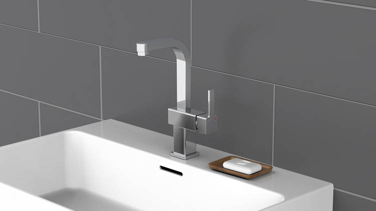 Robinet de lavabo Silas 25,30cm chrome Robinet de lavabo Silas 25,30cm chrome