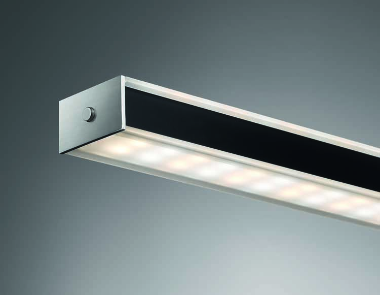 Suspension 2x LED 15W - Noir mat