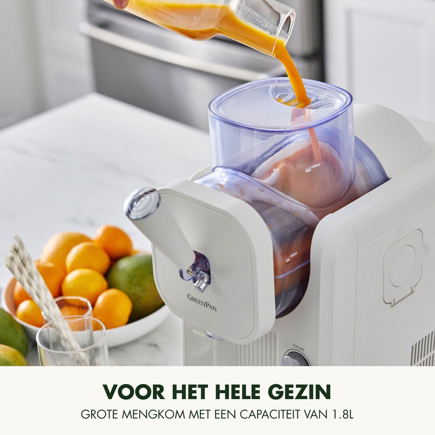 Machine à glace GreenPan Frost auto-réfrigérante crème 1,8L