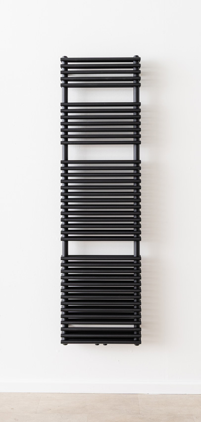 Radiateur sèche-serviettes Doby double 180x50cm noir 1484Watt