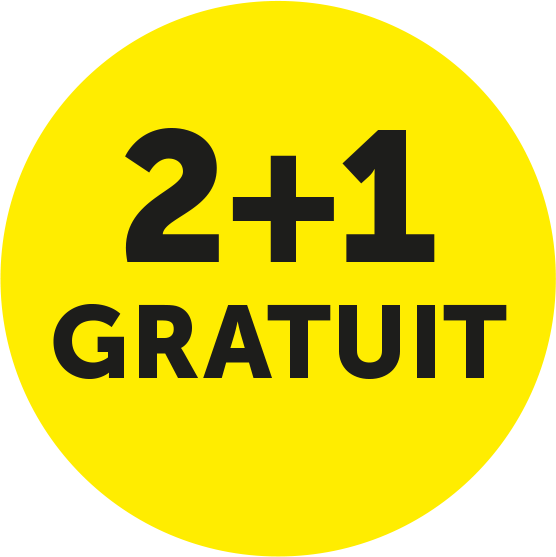 2+1 Gratuit