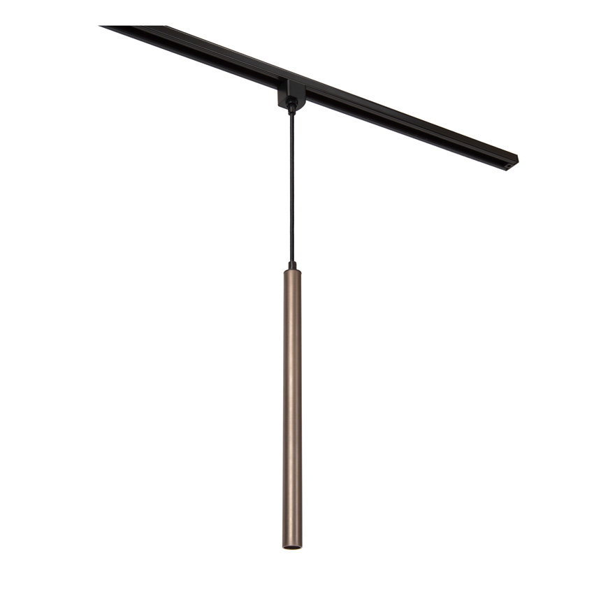 Lucide Essential Keoni - Railverlichting - LED dimbaar - 1xG9 - Roestbruin