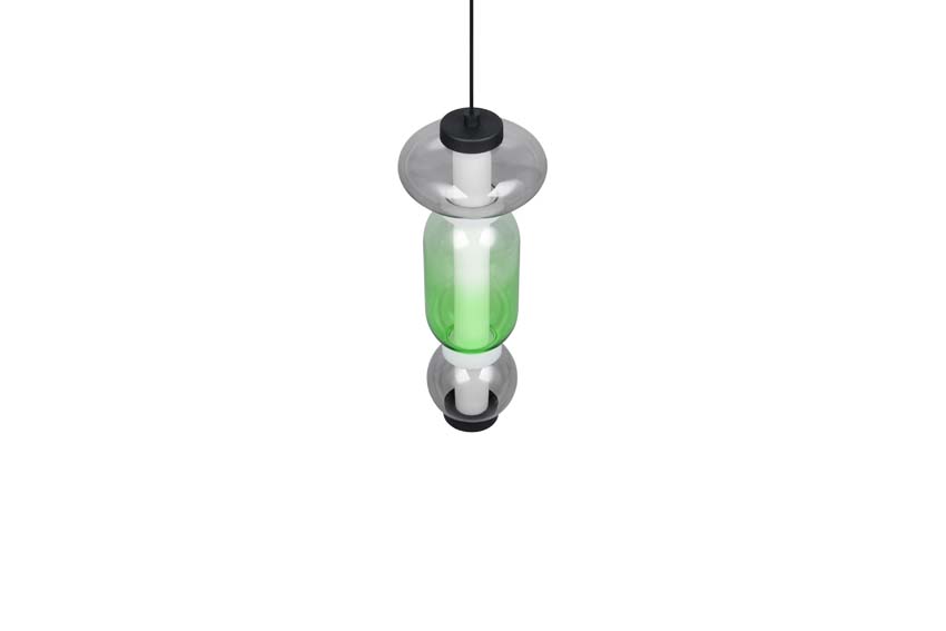 Suspension - Transparant - Ø15,5cm - Dimmable - LED - 1x8W - 2300-4000K