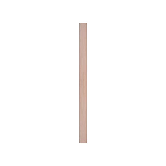 Baluster met moulure in beuk 920x62x25mm