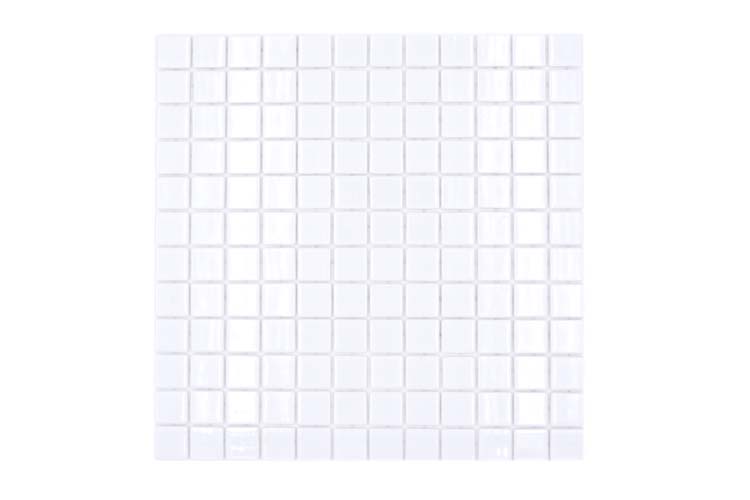 Mosaïque Eco blanc brillant 31,6x31,6cm