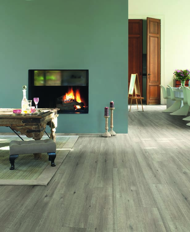 Échantillon Quick-Step Impressive ultra Chêne aspect raboté gris