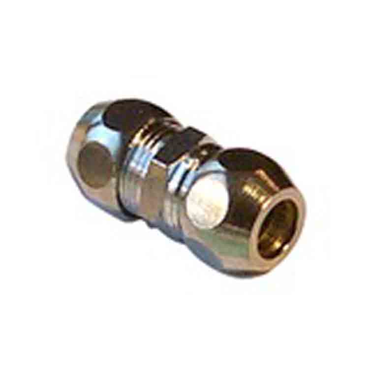Raccordemnt droite 10x10 chrome
