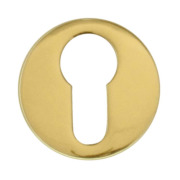 Plaque cylindre rond clique rosace 45mm cuivre
