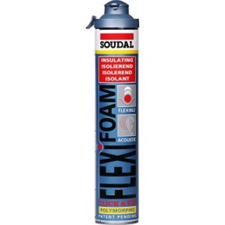 Soudal Flexifoam mousse polyuréthane 750ml
