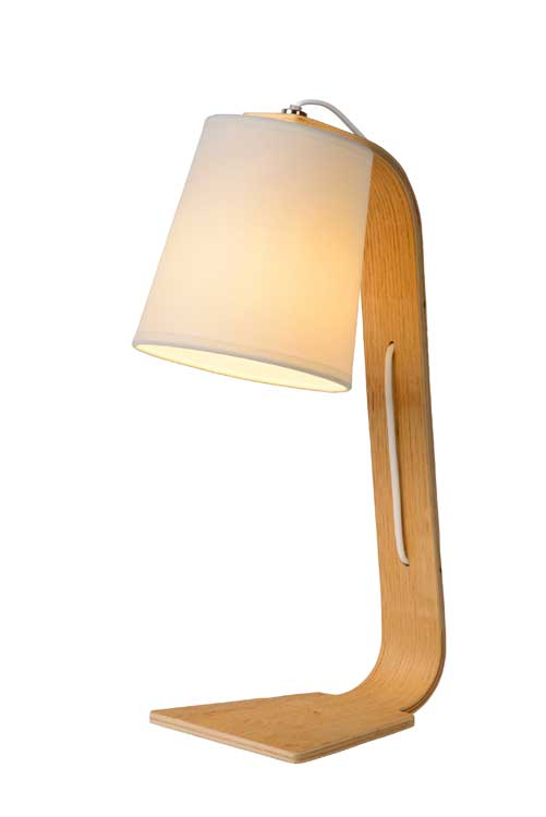 Lucide NORDIC - Lampe de table - E14 - Blanc